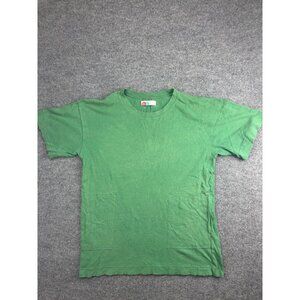 FP Beach Free People Short Sleeve T-Shirt Women's XS Green Pockets Crew Neck